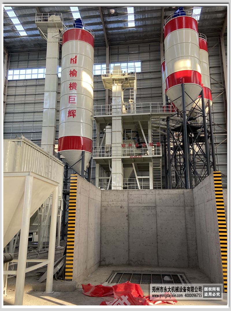 陜西榆林-年產(chǎn)30萬(wàn)噸干混砂漿站