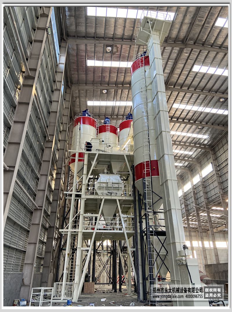 年產(chǎn)30萬噸干混砂漿站-配套沙子烘干機