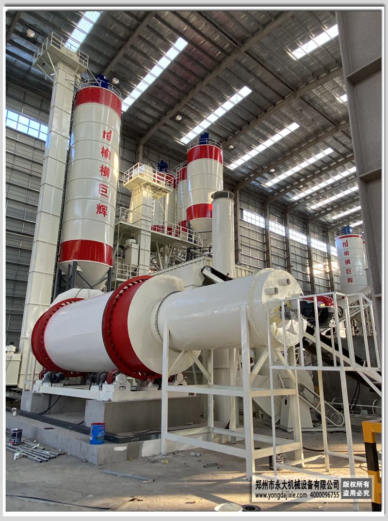 年產(chǎn)30萬噸干混砂漿站-配套沙子烘干機